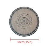 Round Mandala Placemats Wine & Dining - Tophatter Daily Deals