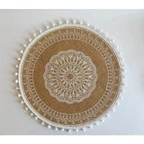 Round Mandala Placemats E Wine & Dining - Tophatter Daily Deals