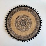 Round Mandala Placemats G Wine & Dining - Tophatter Daily Deals