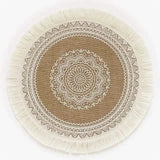 Round Mandala Placemats H Wine & Dining - Tophatter Daily Deals