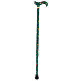 American Songbird: Designer Adjustable Cane w/ Patterned Handle Adjustable Walking Canes - Tophatter Daily Deals
