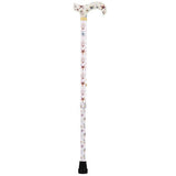 HD Pattern Designer Cane - Matching Handle & Shaft - Durable Adjustable Aluminum - Tophatter Daily Deals