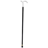 Italian Luxury: 'Curiously Curvaceous' Cane, In 925r Silver Alpaca Silver Walking Sticks - Tophatter Daily Deals