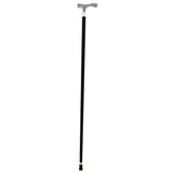 Italian Luxury 925r Embossed Fritz Cane - Antique Design Alpaca Silver Walking Sticks - Tophatter Daily Deals