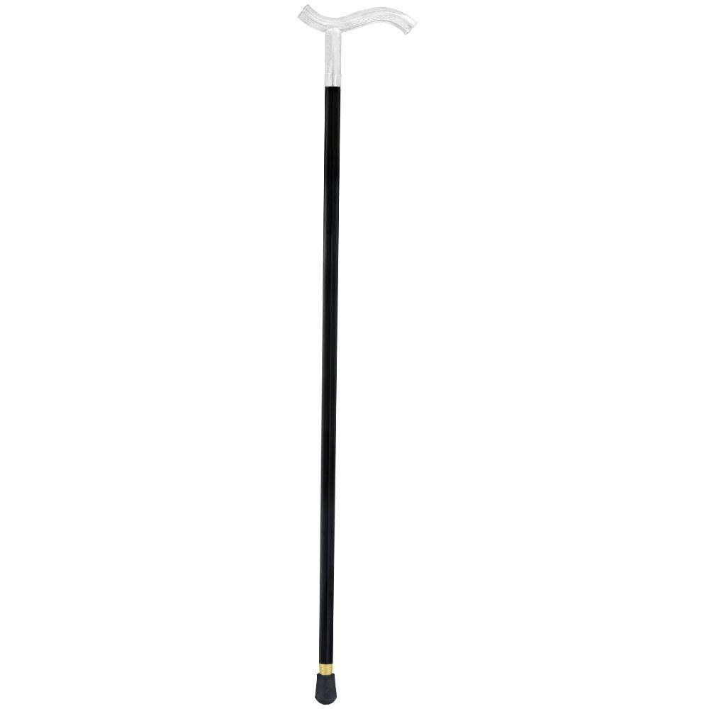 Italian Luxury: 'Harmoniously Poised' Cane, In 925r Silver Alpaca Silver Walking Sticks - Tophatter Daily Deals