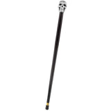 Italian Import: 925r Silver Skull Luxury Walking Stick Alpaca Silver Walking Sticks - Tophatter Daily Deals