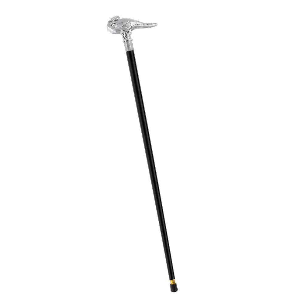 Italian Import 925r Silver Swan Stick - Agatha Christie's Poirot Alpaca Silver Walking Sticks - Tophatter Daily Deals