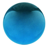 Ocean Blue Metallic Round Knob Cane w/ Custom Wood Shaft & Collar Ball Clock Handle Walking Canes - Tophatter Daily Deals