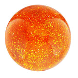 Sparkling Amber Knob Cane - Custom Wood Shaft & Collar Ball Clock Handle Walking Canes - Tophatter Daily Deals