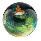 Flying Duck Camo Round Knob Cane w/ Custom Wood Shaft & Collar Bird Walking Canes - Tophatter Daily Deals