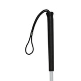Sight Sensing Blind Stick - 4-Section Folding Reflective Blind Stick Walking Cane - Tophatter Daily Deals