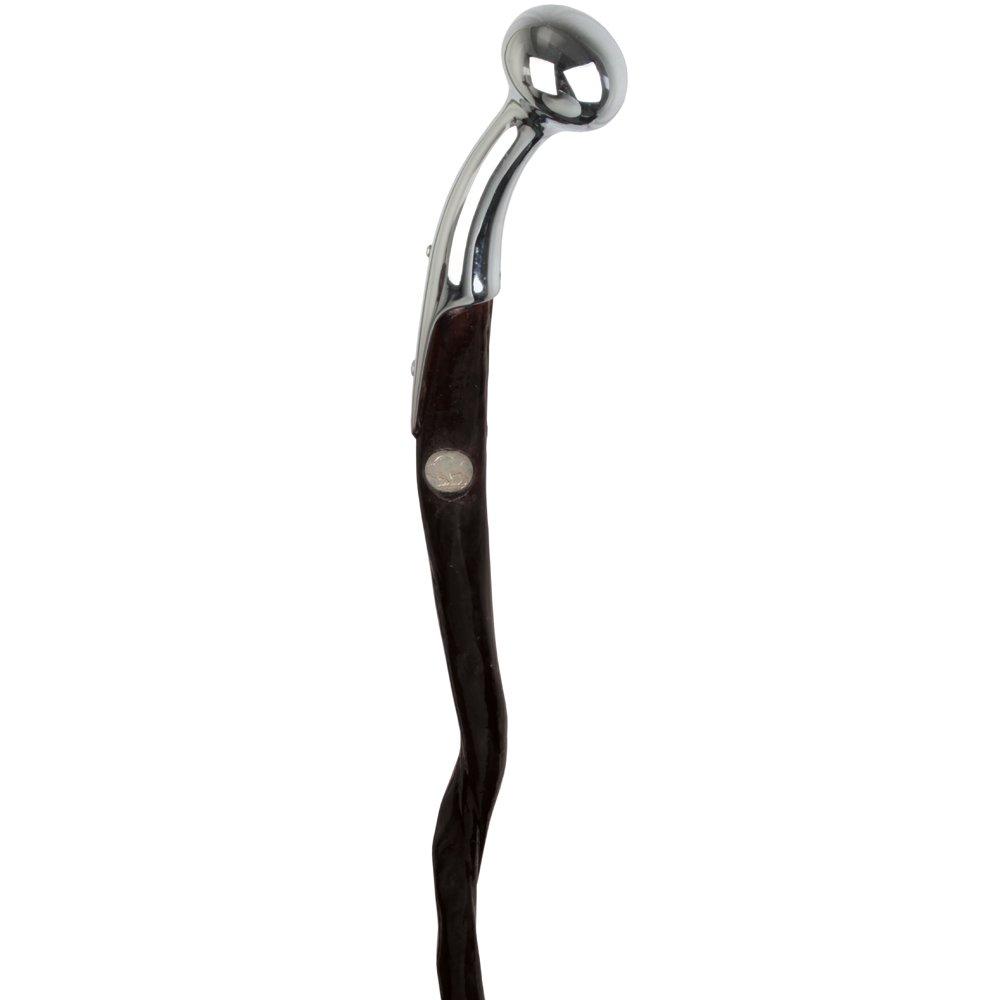 Bull Penis Silver Hame Handle Walking Cane Bull Organ Penis Walking Cane - Tophatter Daily Deals