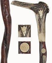 Exclusive Elk Horn Handle Cane with Bull Organ Shaft Bull Organ Penis Walking Cane - Tophatter Daily Deals