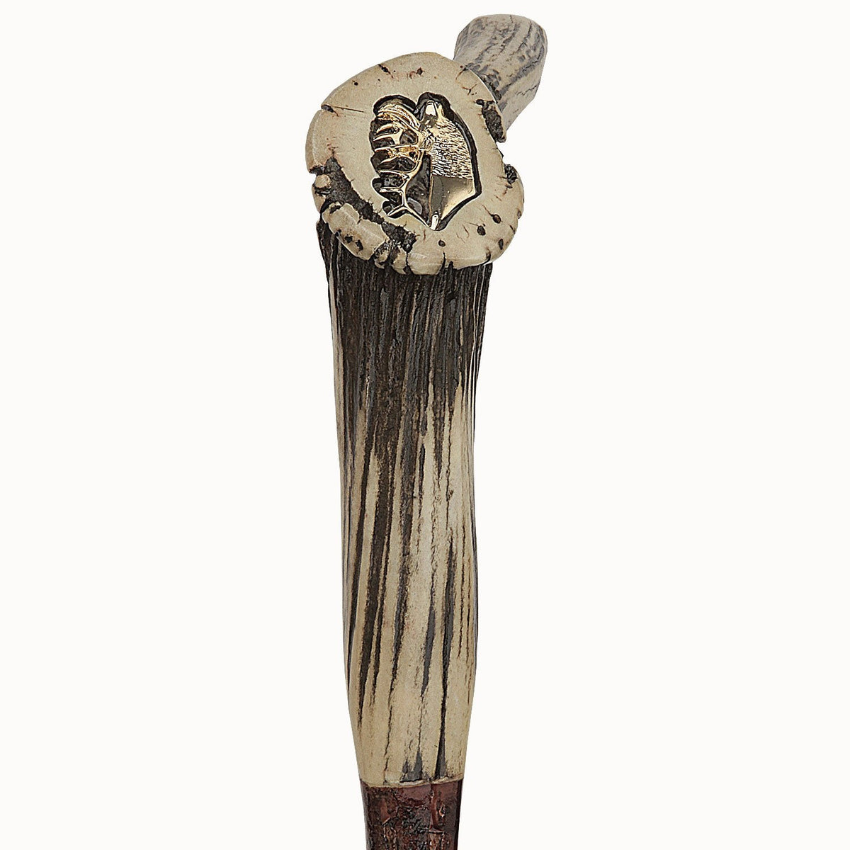 Exclusive Elk Horn Handle Cane with Bull Organ Shaft Bull Organ Penis Walking Cane - Tophatter Daily Deals