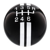 Black & Gray Rally Shift Round Knob Cane w/ Custom Wood Shaft & Collar Car Themed Canes - Tophatter Daily Deals