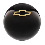 Licensed Chevy Classic Emblem Black Round Knob Cane w/ Custom Wood Shaft & Collar Car Themed Canes - Tophatter Daily Deals