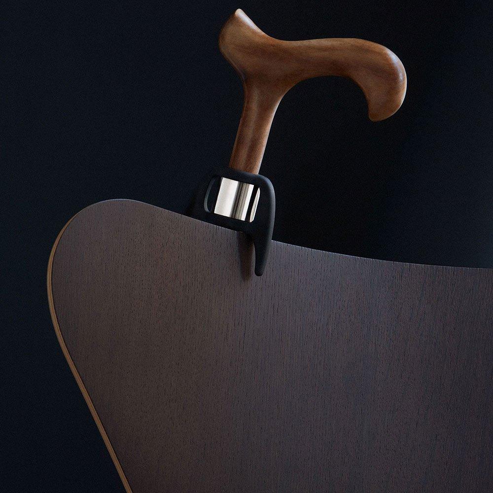 Ultimate Cane Clip Holder - Fits Flat & Curved Surfaces Clip Table Holder - Tophatter Daily Deals