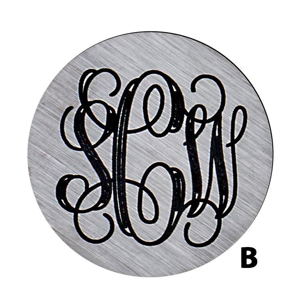 Custom Engrave Your Cane: Stainless Steel Circle Tag Walking Cane Engraving - Tophatter Daily Deals