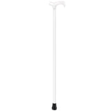 Sleek White Derby Handle: Beechwood Shaft with Polished Finish Derby Handled Canes - Tophatter Daily Deals