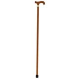 Super Strong Derby Cane: Brown Beechwood & Brass Extra Strong Walking Canes - Tophatter Daily Deals