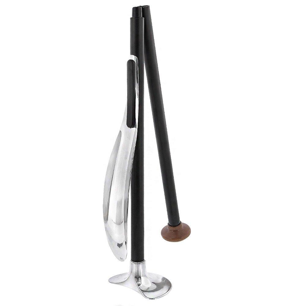 Folding EZ-Standing Shoehorn: Self-Standing, Ideal for Closet Shoe Horns - Tophatter Daily Deals