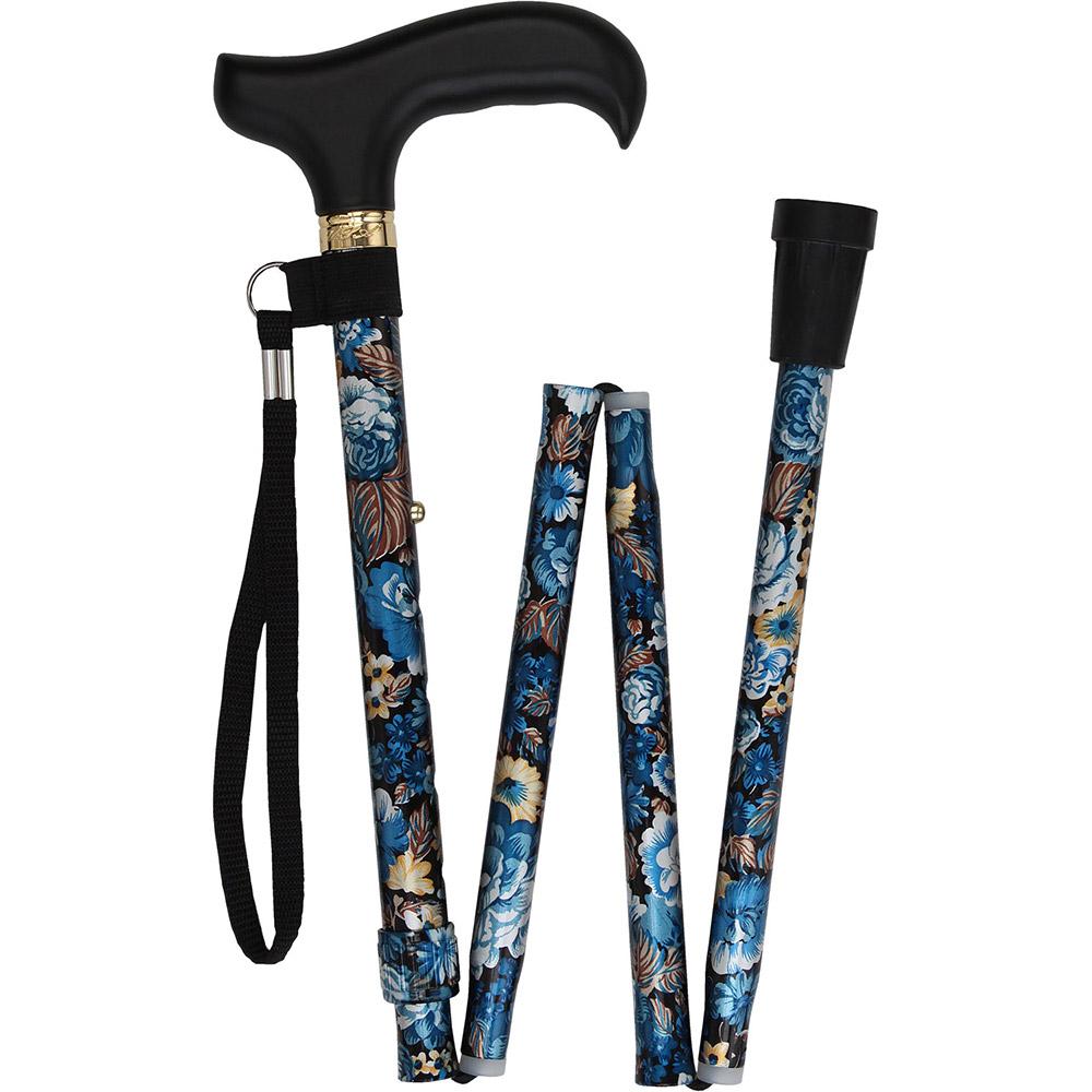 Evening Splendor: Designer Pattern Adjustable Folding Cane Folding Canes - Tophatter Daily Deals