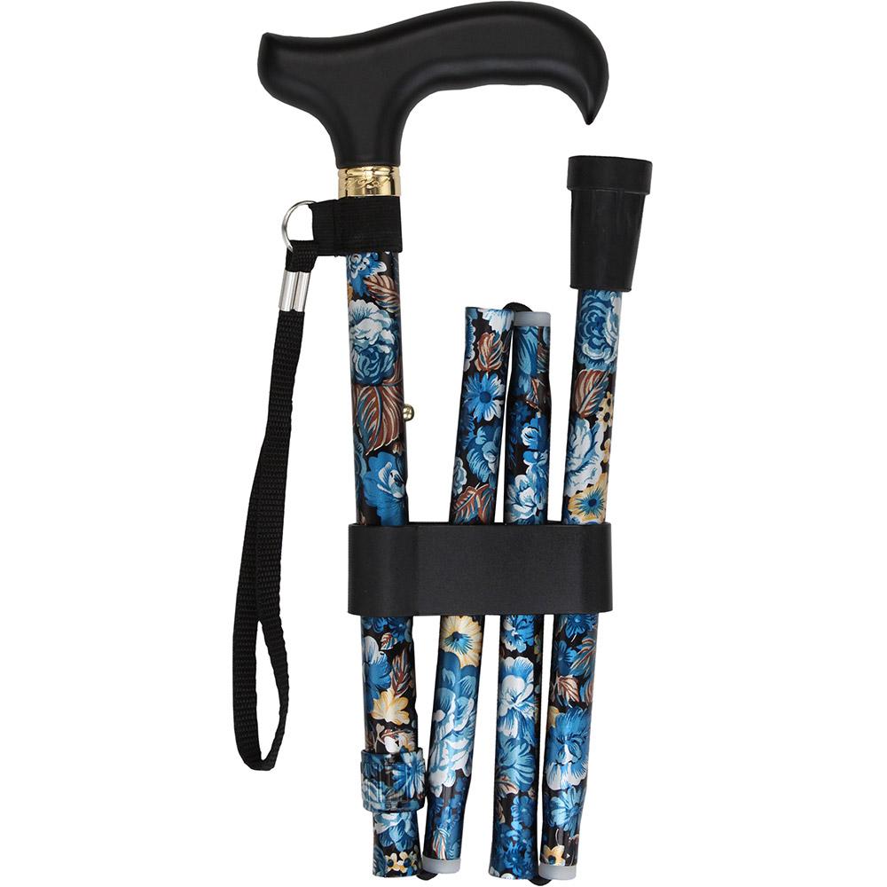 Evening Splendor: Designer Pattern Adjustable Folding Cane Folding Canes - Tophatter Daily Deals