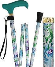 Adjustable Designer Folding Cane - Glorious Gardens Style Folding Canes - Tophatter Daily Deals