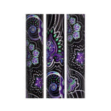 Purple Majesty: Designer Adjustable Folding Cane w/ Patterned Handle Folding Canes - Tophatter Daily Deals
