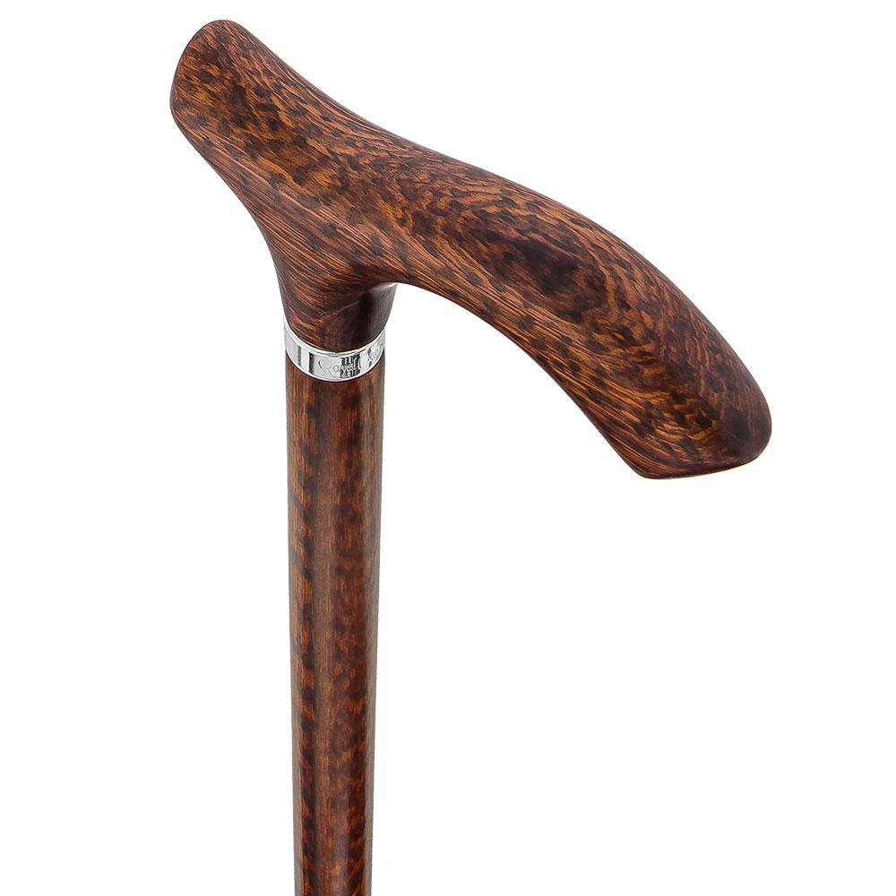 Super Luxury Fritz Cane: Genuine Snakewood Handle & Shaft Fritz Handle Walking Canes - Tophatter Daily Deals