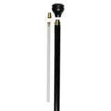 Democrat Emblem Flask Walking Stick: Wood Shaft Hidden Flask Gadget Walking Canes - Tophatter Daily Deals