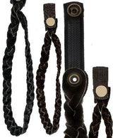 Brown Soft Suede Strap w/ Snap Off Clip Gold Chain - Tophatter Daily Deals