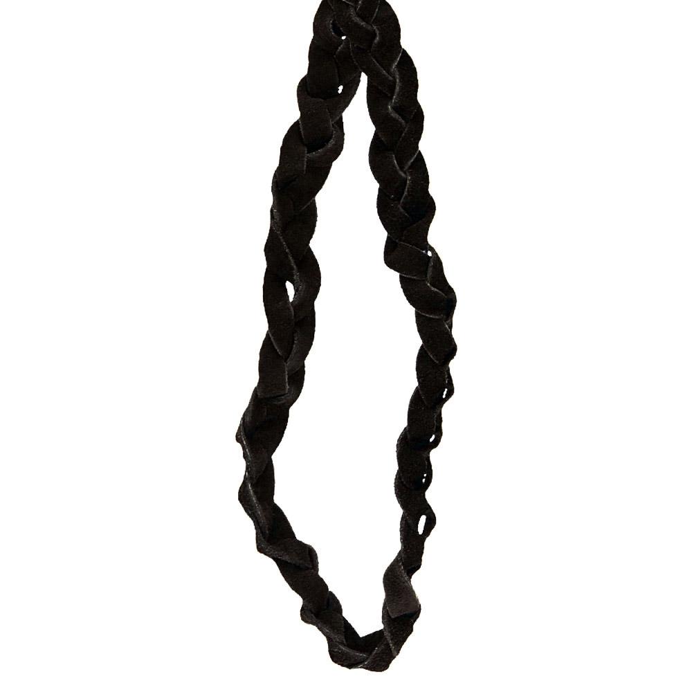 Brown Soft Suede Strap w/ Snap Off Clip Gold Chain - Tophatter Daily Deals