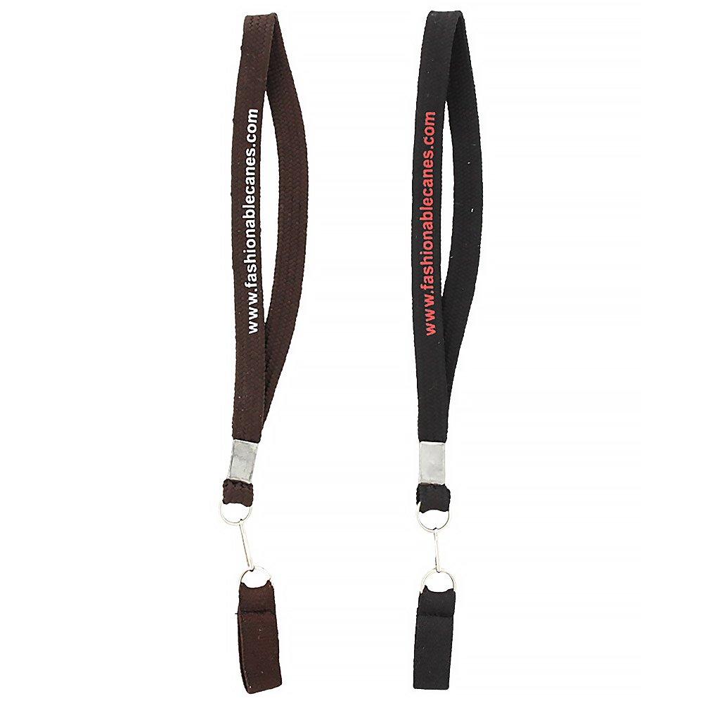 Secure Your Cane: Wrist Strap with Snap Off Clip Gold Chain - Tophatter Daily Deals
