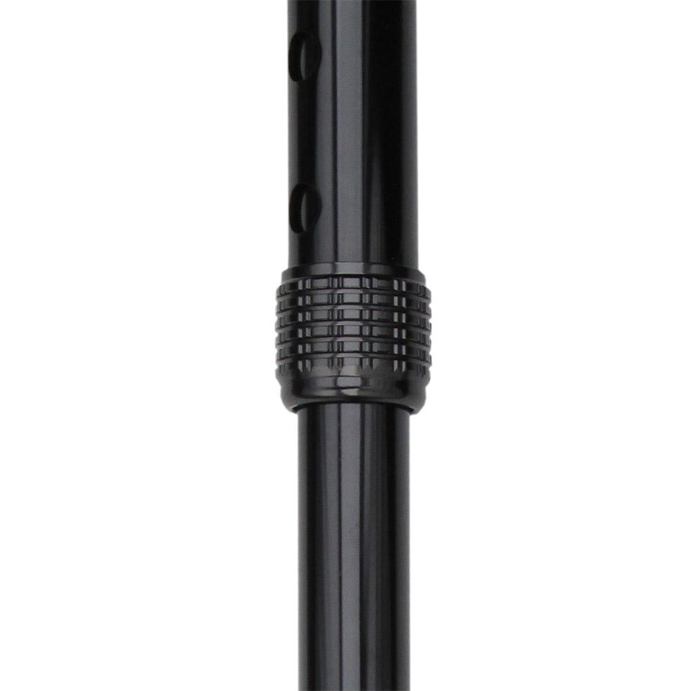 Orthopedic Comfort Handle Cane: Retractable Ice Tip, Adjustable Ice Attachment - Tophatter Daily Deals