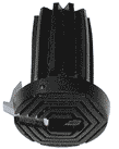 Flip-Up Ice Gripper Cane Tip: Adapts to Ice & Regular Surfaces Ice Attachment - Tophatter Daily Deals