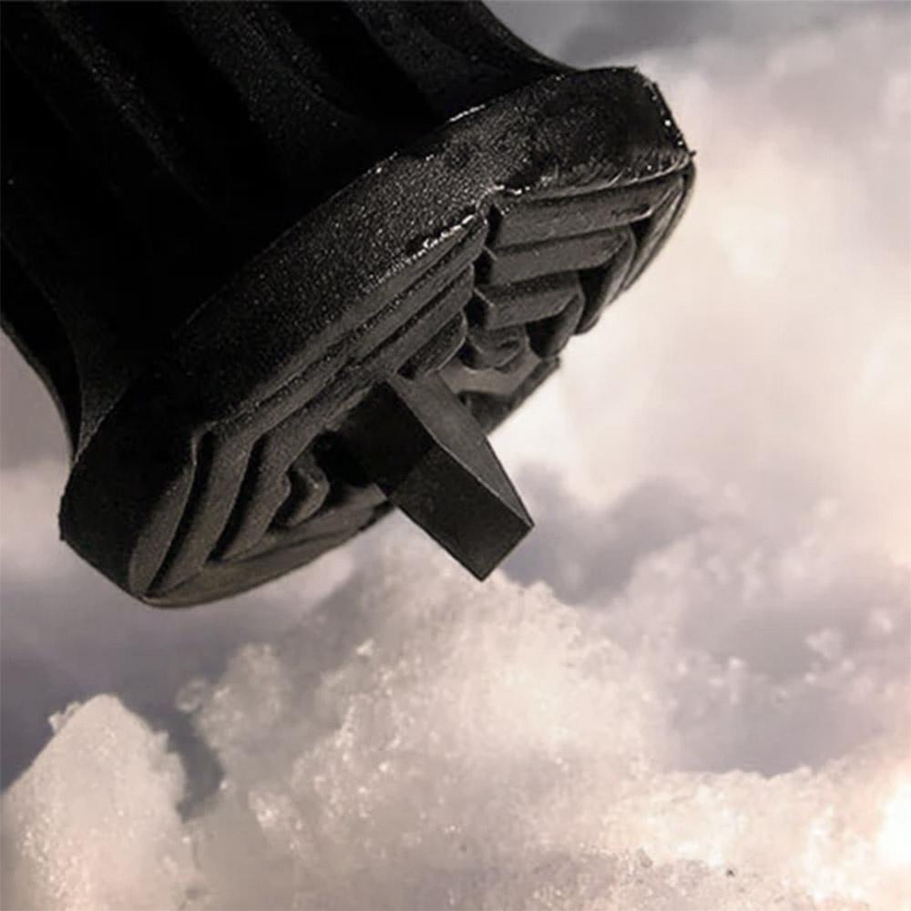 Flip-Up Ice Gripper Cane Tip: Adapts to Ice & Regular Surfaces Ice Attachment - Tophatter Daily Deals