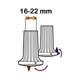 Flip-Up Ice Gripper Cane Tip: Adapts to Ice & Regular Surfaces Ice Attachment - Tophatter Daily Deals