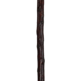 Genuine Blackthorn Wood Derby Walking Cane With Beech wood Handle and Silver Collar Irish Blackthorn Canes - Tophatter Daily Deals