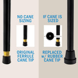 Italian Luxury: 24K Gold Lion Head Walking Stick - Exclusive Lion Walking Canes - Tophatter Daily Deals