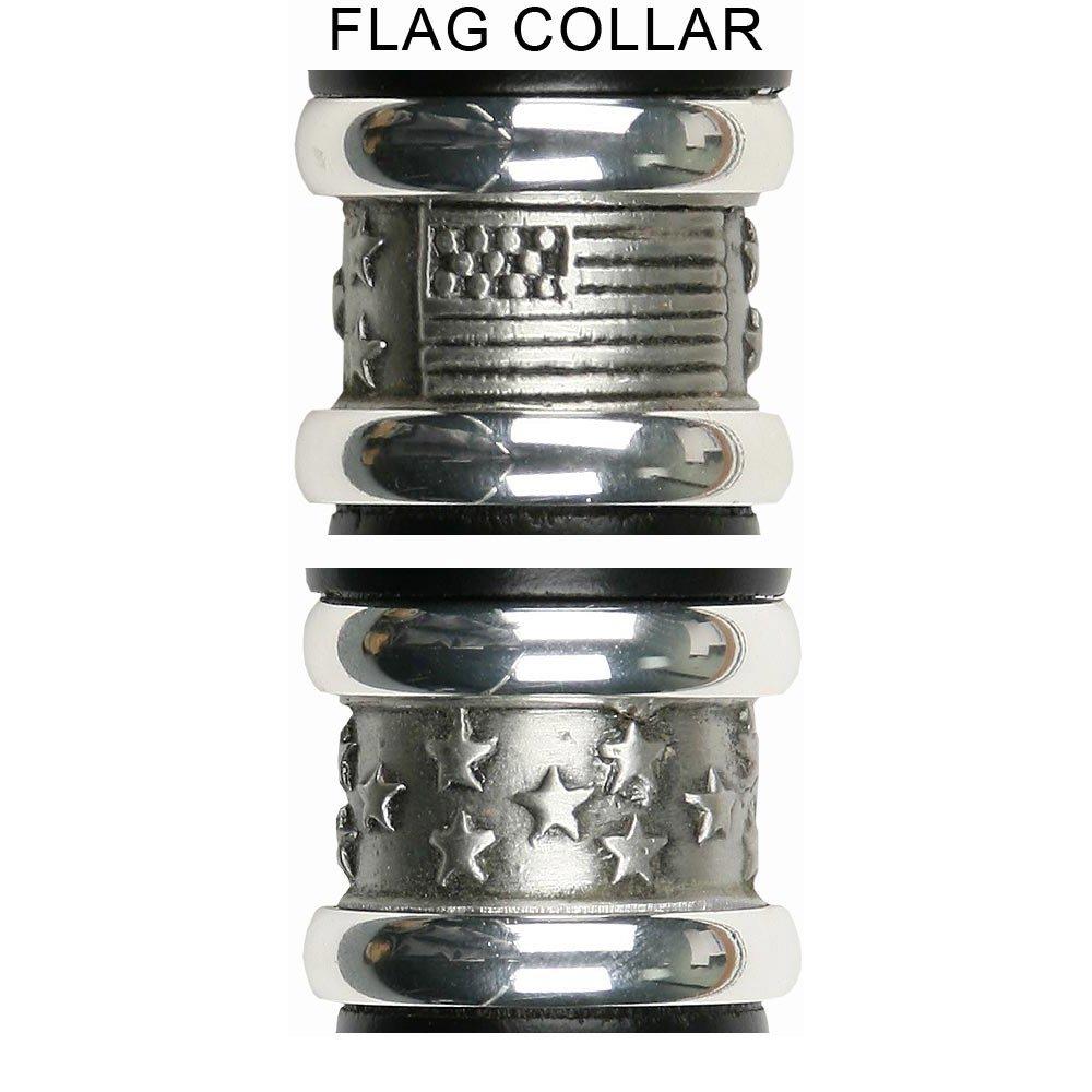 Army War Office Seal Knob Stick: Large Knob, Pewter Collar Military Walking Canes - Tophatter Daily Deals