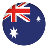 Australia Flag Emblem Flask Walking Stick: Wood Shaft Hidden Flask Military Walking Canes - Tophatter Daily Deals