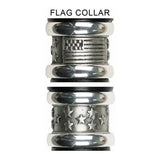 Canadian Flag Flat Top Stick: Beechwood Shaft Pewter Military Walking Canes - Tophatter Daily Deals