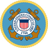 Coast Guard Flask Walking Stick: Wood Shaft Hidden Flask Military Walking Canes - Tophatter Daily Deals
