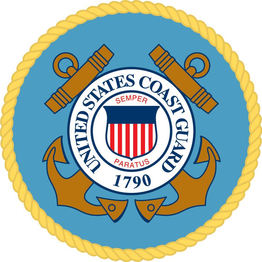 Coast Guard Flask Walking Stick: Wood Shaft Hidden Flask Military Walking Canes - Tophatter Daily Deals