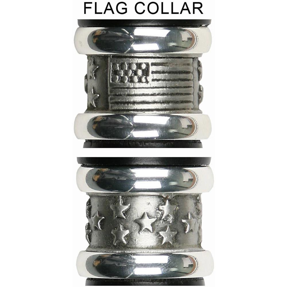 Coast Guard Knob Stick: Large Knob, Pewter Collar Military Walking Canes - Tophatter Daily Deals