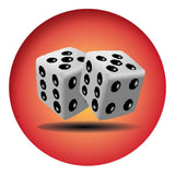 Dice Flat Top Stick: Beechwood Shaft Pewter Military Walking Canes - Tophatter Daily Deals
