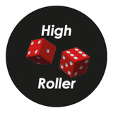 High Roller Casino Flat Top Stick: Beechwood Shaft Pewter Military Walking Canes - Tophatter Daily Deals