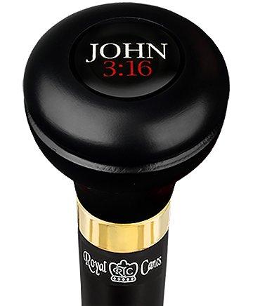 John 316 Flask Walking Stick w/ Black Beechwood Shaft & Pewter Collar Military Walking Canes - Tophatter Daily Deals