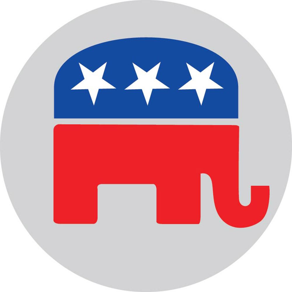 Republican Emblem Flat Top Stick: Beechwood Shaft Pewter Military Walking Canes - Tophatter Daily Deals